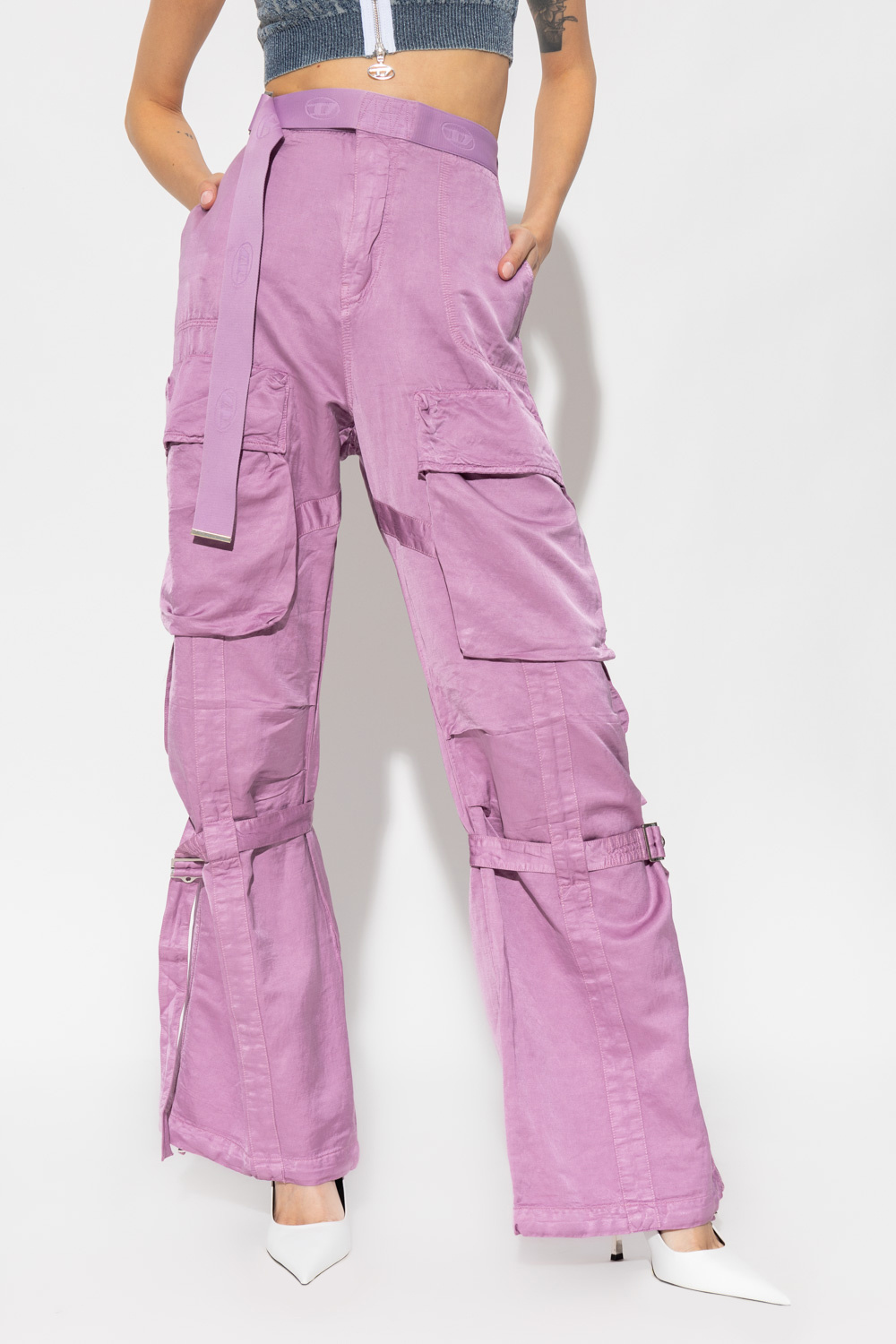 VERSACE★PURPLE SILK-VISCOSE BLEND CARGO TROUSERS 13919941DH_12_f.jpg